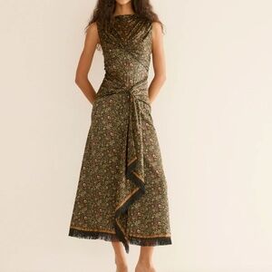 Doen Cataline Dress in Fleur de Majorelle Size XS